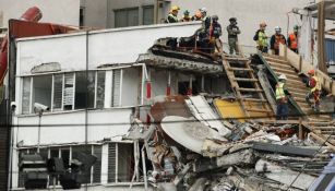 Edificio colapsado en la Ciudad de México