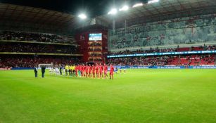 El Nemesio Díez, previo a un juego del Toluca