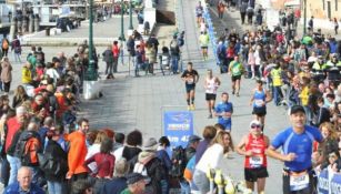 Participantes del maratón de Venecia 2017