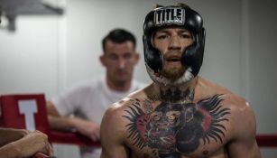 Conor McGregor durante entrenamiento