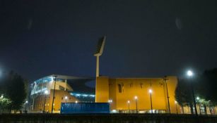 Imagen de la fachada del estadio de Heysel