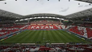 Visión general de la Arena Kazán durante la Copa Confederaciones