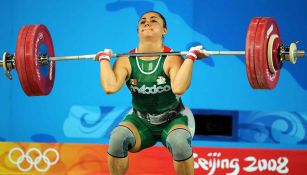 Damaris Aguirre durante Beijing 2008