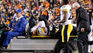 Ryan Shazier es retirado del campo 