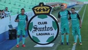 Los refuerzos de Santos Laguna en su presentación