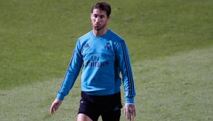 Ramos entrena con el Real Madrid en el Mundial de Clubes