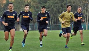 Pumas entrena de cara al Clausura 2018