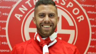 Ménez, en su presentación con el Antalyaspor 