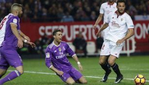 Cristiano Ronaldo en el juego en el que el Real Madrid perdió el invicto 