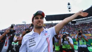 Checo Pérez en el Gran Premio de México 