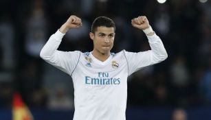 Cristiano Ronaldo celebra el título del Mundial de Clubes 