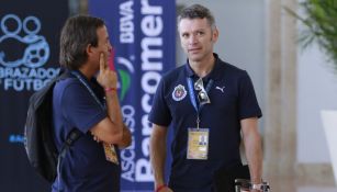 José Luis Higuera durante el Draft de la Liga MX de verano del 2017