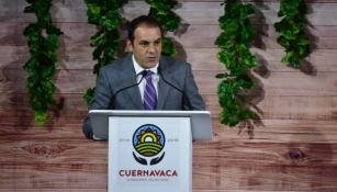 Cuauhtémoc Blanco, en su segundo informe de gobierno