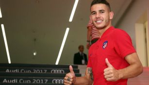 Lucas Hernández posa para la cámara