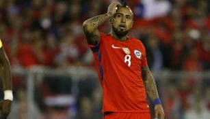 Arturo Vidal, durante las Eliminatorias de CONMEBOL