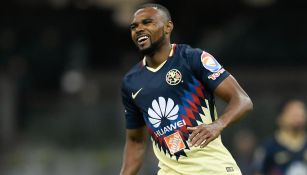 William Da Silva, en un partido con el América