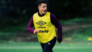 Hernández disputa un entrenamiento con West Ham 