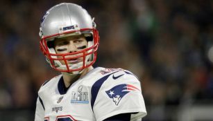 Tom Brady durante el SB LII contra Eagles