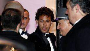 Neymar durante su fiesta de cumpleaños en París