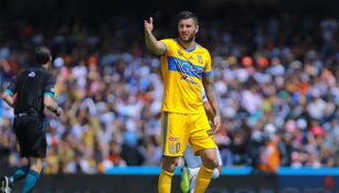 Andre-Pierre Gignac, durante el juego contra Pumas