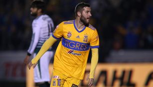 Gignac en un partido de Tigres