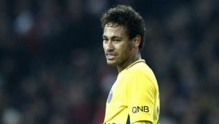 Neymar, en el juego entre el PSG y Lille 