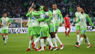 Wolfsburg festeja con alegría un gol