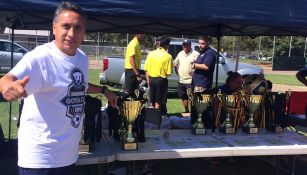 Manuel Negrete previo a un torneo