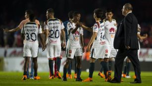 América después del empate con Veracruz