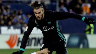 Gareth Bale, disputa un juego con el Real Madrid