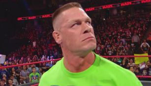 John Cena durante su segmento en RAW