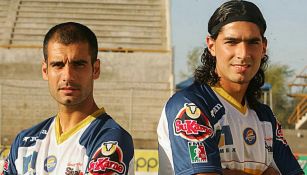 Pep y Abreu en su etapa con Dorados en 2005 