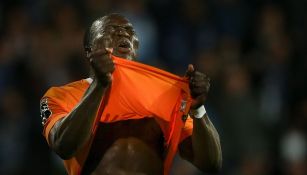 Aboubakar se lamenta tras una falla frente a Belenenses 