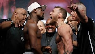 Floyd y McGregor se encaran en pesaje 