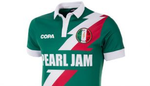 Así luce la camiseta de México diseñada por Pearl Jam 