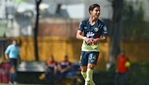 Lainez sonríe durante entrenamiento