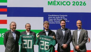 Presentación de la Candidatura conjunta en el Estadio Azteca 