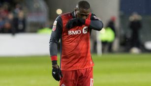 Altidore, tras recibir las asistencias médicas en Toronto 