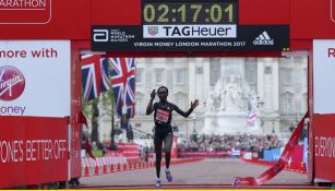  Mary Keitany, ganadora del Maratón de Londres 2017