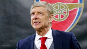 Arsene Wenger, en la llegada al estadio