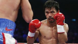 Manny Pacquiao durante pelea