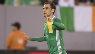 Rafa Máquez, en el juego amistoso entre México e Irlanda