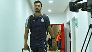 Alanís arriba al Estadio Akron para partido