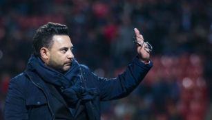 Antonio Mohamed, en un juego de Rayados