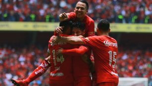 Toluca festeja pase a Semifinales del Clausura 2018