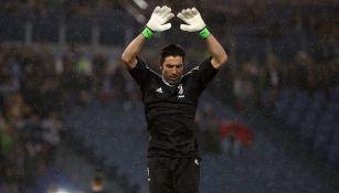 Gianluigi Buffon, durante la Final por la Copa de Italia