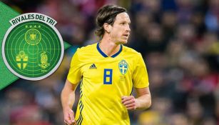 Gustav Svensson en juego con Suecia 