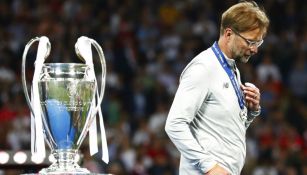 Jürgen Klopp, durante la premiación de la Champions League