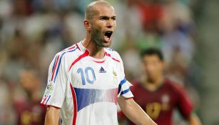 Zidane disputa un Mundial con Francia 