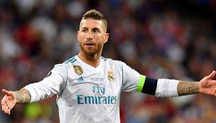 Sergio Ramos reclama una jugada en Final de Champions 